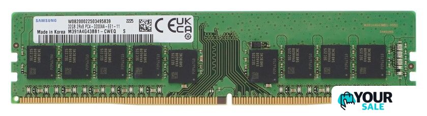 Оперативная память Samsung 32ГБ DDR4 3200 МГц M391A4G43BB1-CWE - Изображение №1 — Интернет-магазин Your Sale
