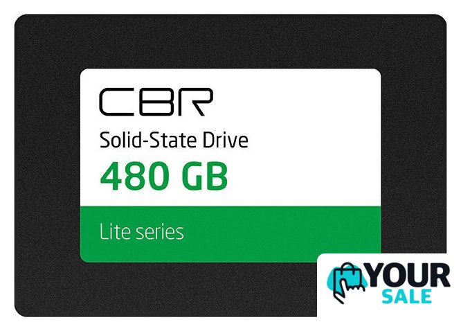 SSD CBR Lite 480GB SSD-480GB-2.5-LT22 - Изображение №1 — Интернет-магазин Your Sale