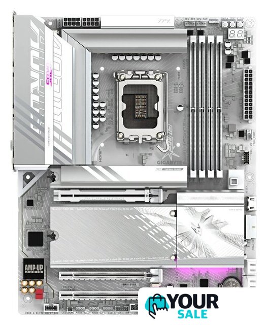 Материнская плата Gigabyte Z890 Aorus Elite WiFi7 Ice - Изображение №1 — Интернет-магазин Your Sale