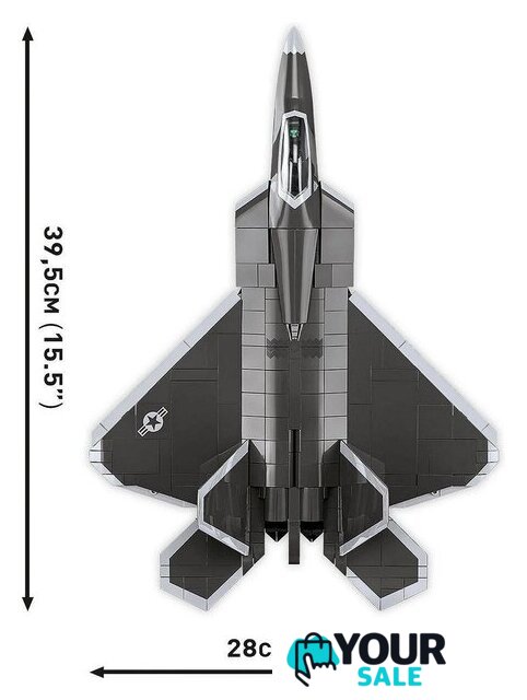 Конструктор Cobi Armed Forces Lockheed F-22 Raptor - Изображение №14 — Интернет-магазин Your Sale