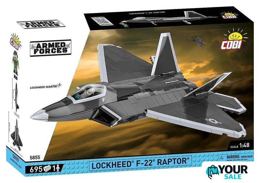 Конструктор Cobi Armed Forces Lockheed F-22 Raptor - Изображение №17 — Интернет-магазин Your Sale