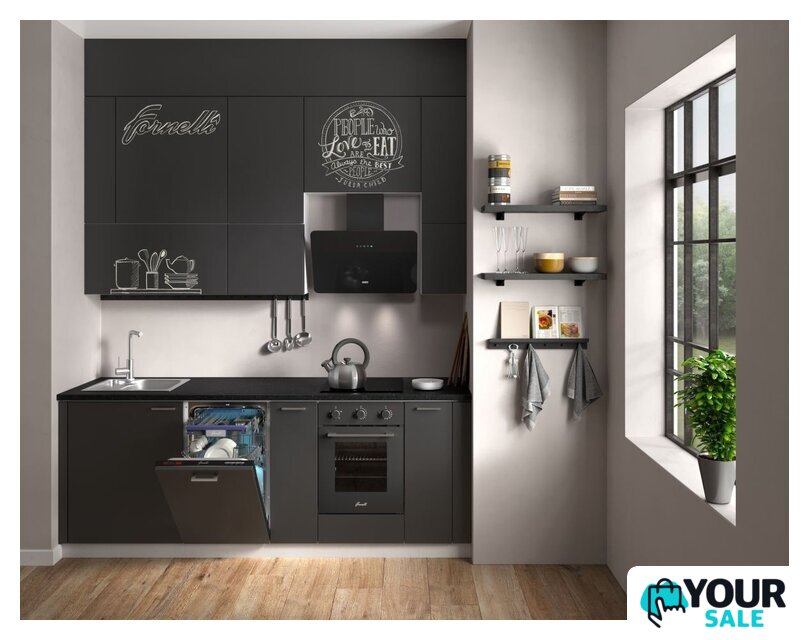 Кухонная вытяжка Krona Liora 600 S (черный) - Изображение №2 — Интернет-магазин Your Sale