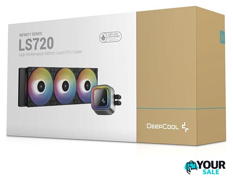 Система жидкостного охлаждения для процессора DeepCool LS720 R-LS720-BKAMNT-G-1 - Изображение №2 — Интернет-магазин Your Sale