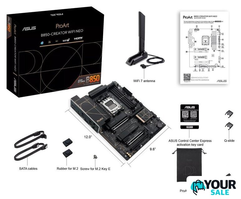 Материнская плата ASUS ProArt B850-Creator WIFI NEO - Изображение №10 — Интернет-магазин Your Sale