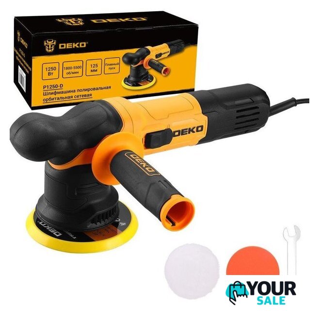 Эксцентриковая шлифмашина Deko P1250-D 083-1046 - Изображение №1 — Интернет-магазин Your Sale