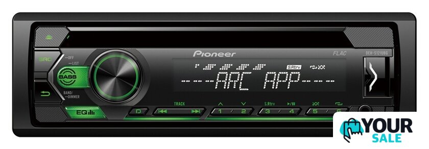 CD/MP3-магнитола Pioneer DEH-S121UBG - Изображение №1 — Интернет-магазин Your Sale