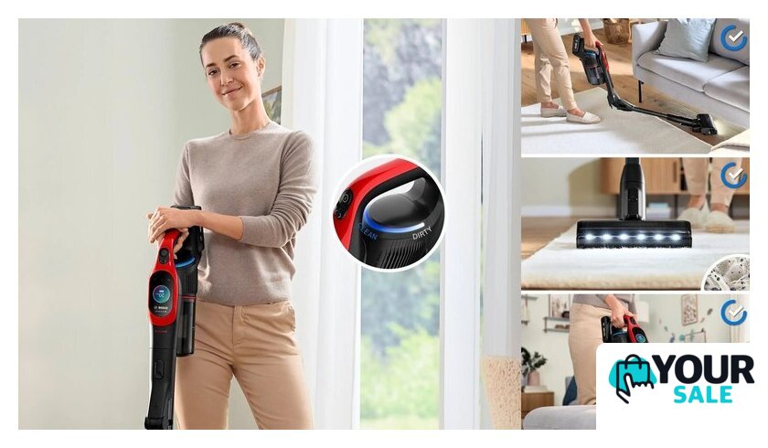 Пылесос Bosch Unlimited 10 ProAnimal BCS1041PET - Изображение №5 — Интернет-магазин Your Sale