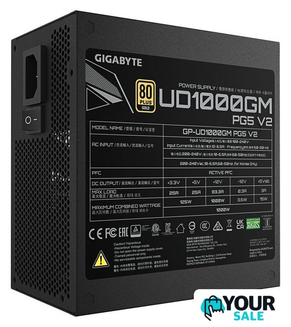 Блок питания Gigabyte UD1000GM PG5 V2 - Изображение №5 — Интернет-магазин Your Sale