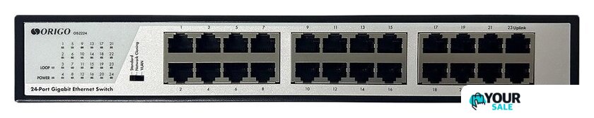 Неуправляемый коммутатор Origo OS2224/A1A - Изображение №1 — Интернет-магазин Your Sale