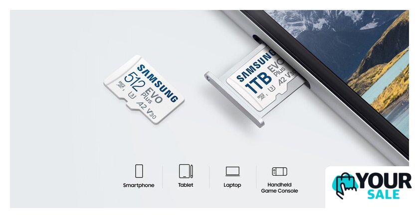 Карта памяти Samsung EVO Plus 2024 microSDXC 256GB (с адаптером) - Изображение №4 — Интернет-магазин Your Sale