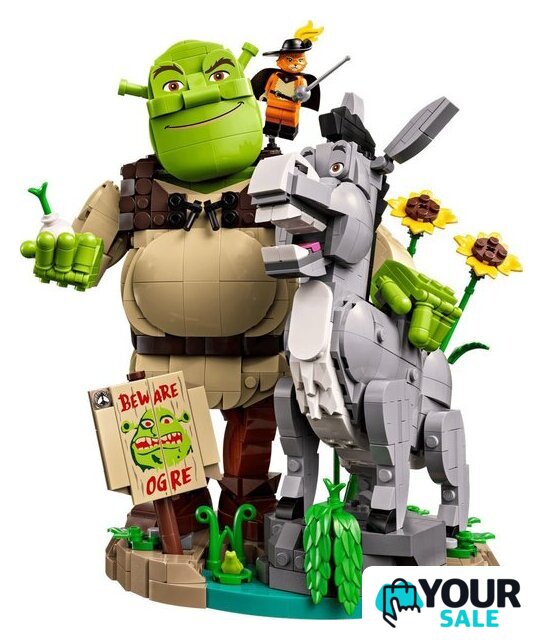 Конструктор LEGO Shrek 72423 Фигурки Шрек, Осел и Кот в сапогах - Изображение №2 — Интернет-магазин Your Sale