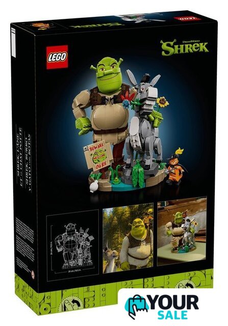 Конструктор LEGO Shrek 72423 Фигурки Шрек, Осел и Кот в сапогах - Изображение №15 — Интернет-магазин Your Sale