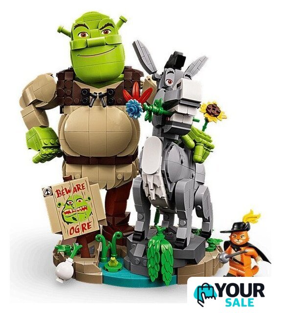 Конструктор LEGO Shrek 72423 Фигурки Шрек, Осел и Кот в сапогах - Изображение №5 — Интернет-магазин Your Sale