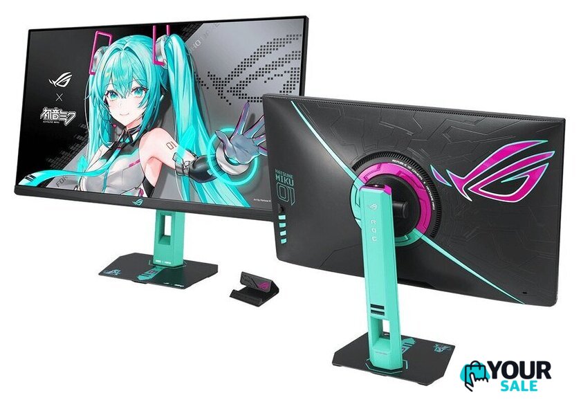 Игровой монитор ASUS ROG Strix XG27ACMEG-G Hatsune Miku Edition - Изображение №9 — Интернет-магазин Your Sale