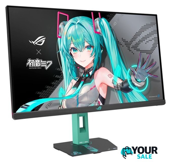 Игровой монитор ASUS ROG Strix XG27ACMEG-G Hatsune Miku Edition - Изображение №4 — Интернет-магазин Your Sale
