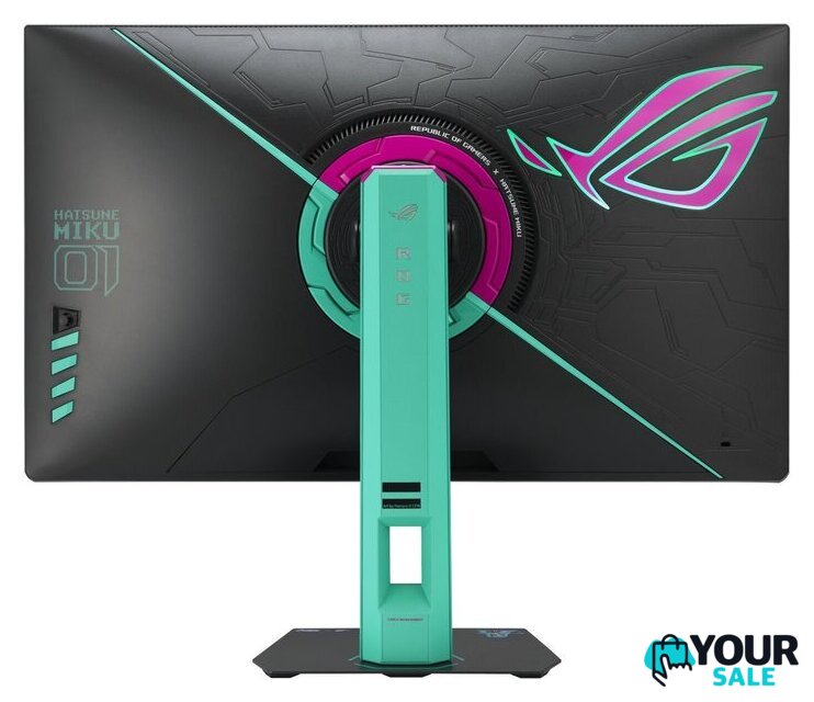 Игровой монитор ASUS ROG Strix XG27ACMEG-G Hatsune Miku Edition - Изображение №2 — Интернет-магазин Your Sale