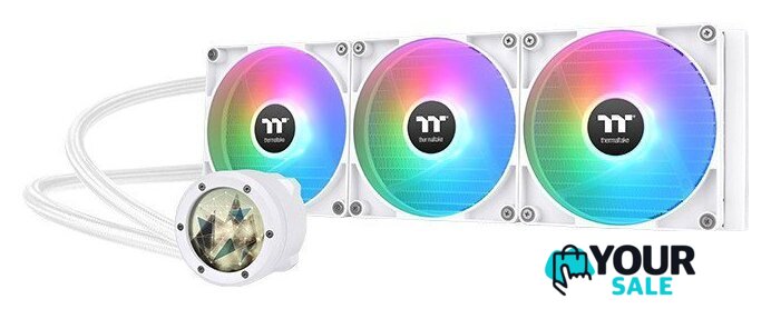 Система жидкостного охлаждения для процессора Thermaltake TH420 V2 Ultra ARGB Snow Edition CL-W407-PL14SW-A - Изображение №1 — Интернет-магазин Your Sale