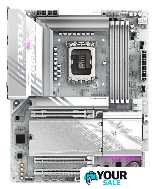 Материнская плата Gigabyte B860 Aorus Elite WiFi7 Ice - Изображение №1 — Интернет-магазин Your Sale