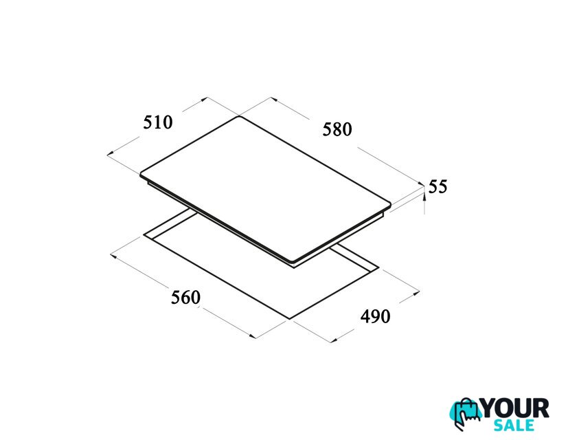 Варочная панель Schtoff H 6105 P06 IS (белый) - Изображение №7 — Интернет-магазин Your Sale