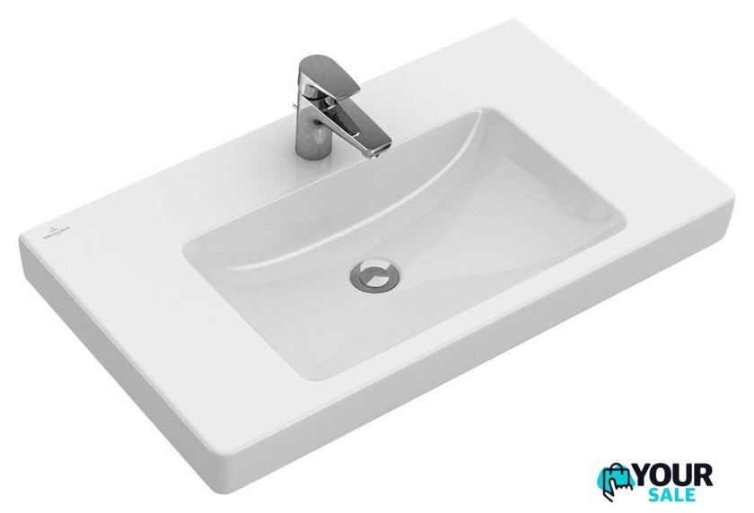 Умывальник Villeroy & Boch Subway 2.0 80x47 [71758GR1] - Изображение №1 — Интернет-магазин Your Sale
