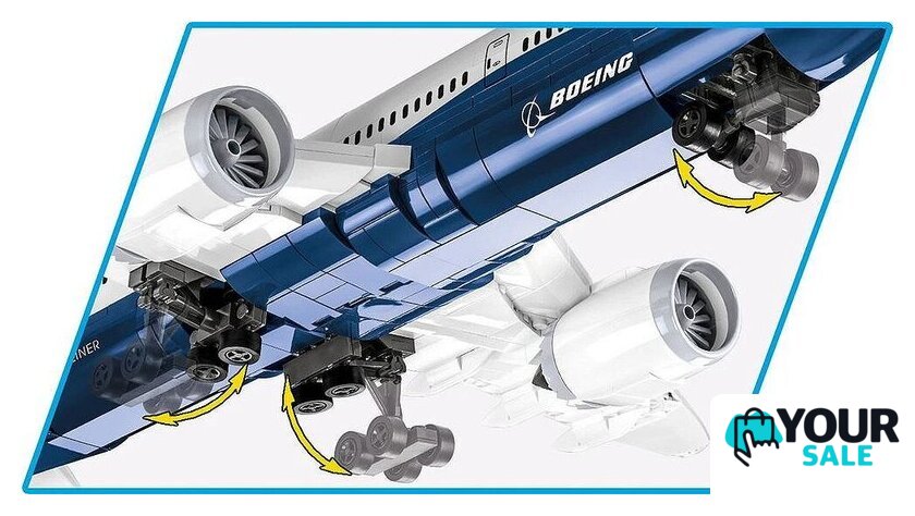 Конструктор Cobi Action Town Boeing 787 Dreamliner - Изображение №8 — Интернет-магазин Your Sale