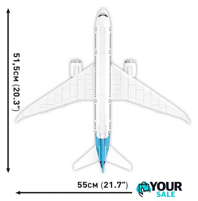 Конструктор Cobi Action Town Boeing 787 Dreamliner - Изображение №7 — Интернет-магазин Your Sale