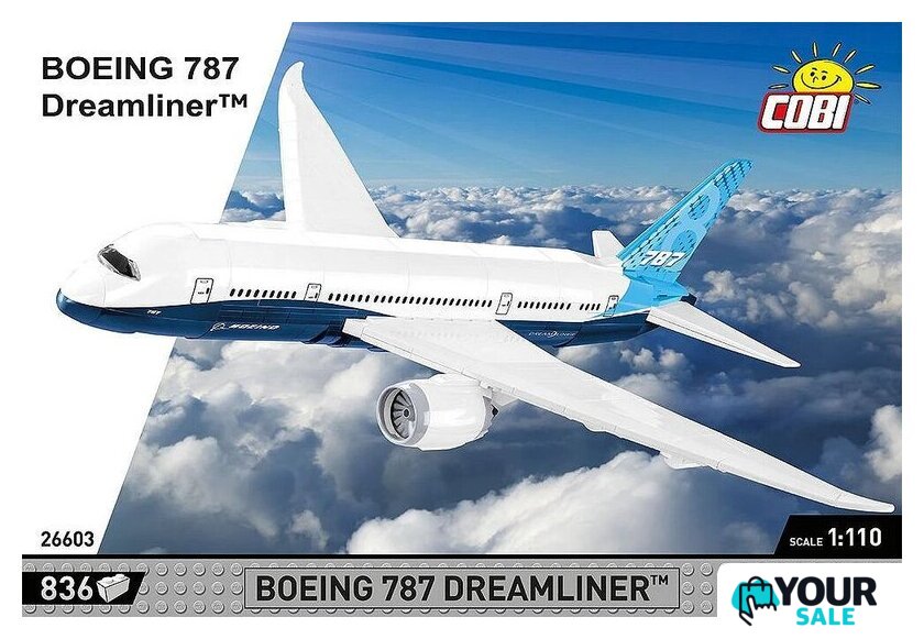 Конструктор Cobi Action Town Boeing 787 Dreamliner - Изображение №1 — Интернет-магазин Your Sale