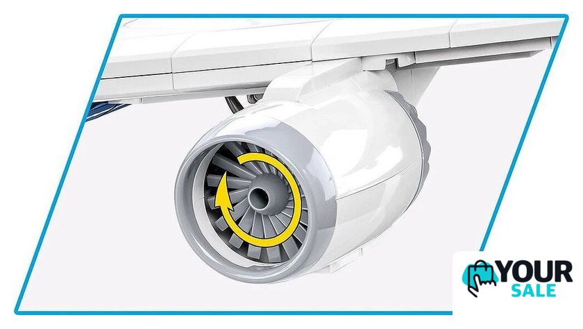 Конструктор Cobi Action Town Boeing 787 Dreamliner - Изображение №5 — Интернет-магазин Your Sale