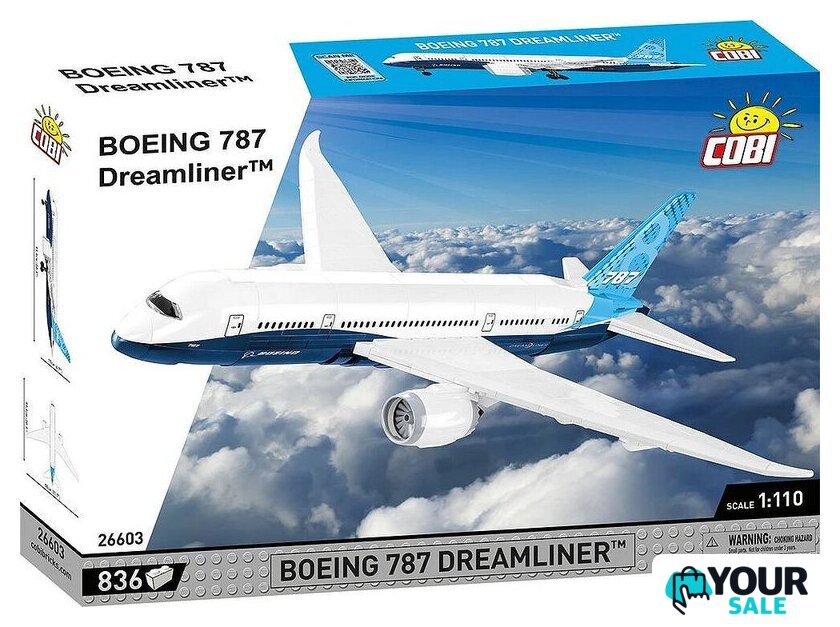 Конструктор Cobi Action Town Boeing 787 Dreamliner - Изображение №10 — Интернет-магазин Your Sale