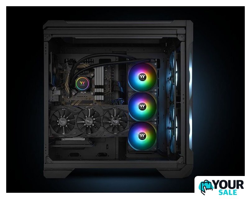 Система жидкостного охлаждения для процессора Thermaltake TH360 ARGB Sync CL-W300-PL12SW-A - Изображение №7 — Интернет-магазин Your Sale