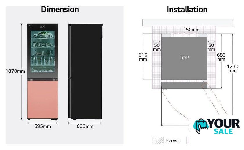 Холодильник LG MoodUP GBG719MDNN - Изображение №15 — Интернет-магазин Your Sale