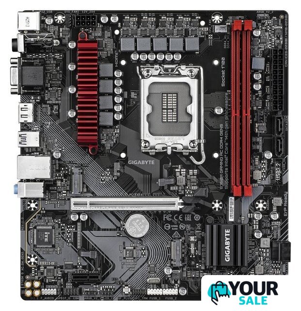 Материнская плата Gigabyte B760M Gaming AC DDR4 GEN5 - Изображение №1 — Интернет-магазин Your Sale