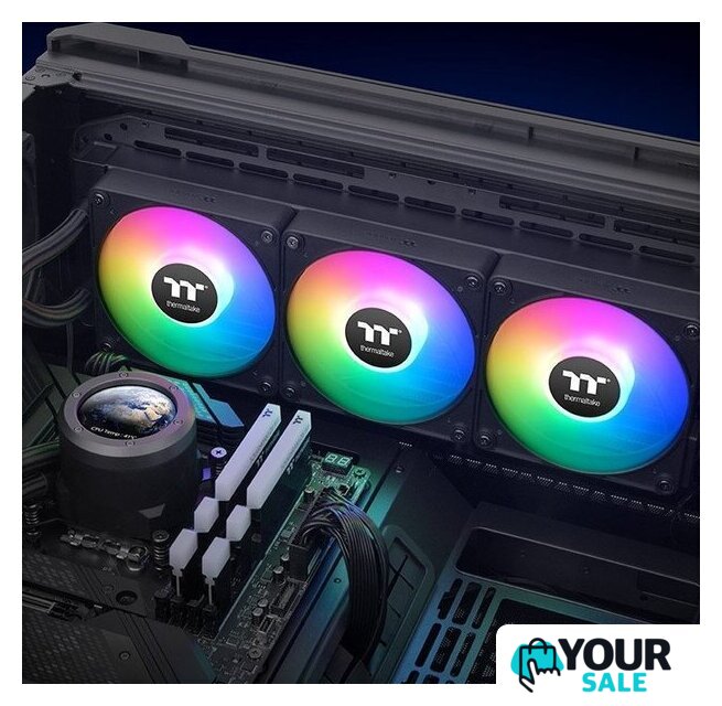 Система жидкостного охлаждения для процессора Thermaltake TH360 V2 Ultra EX ARGB CL-W415-PL12SW-A - Изображение №6 — Интернет-магазин Your Sale