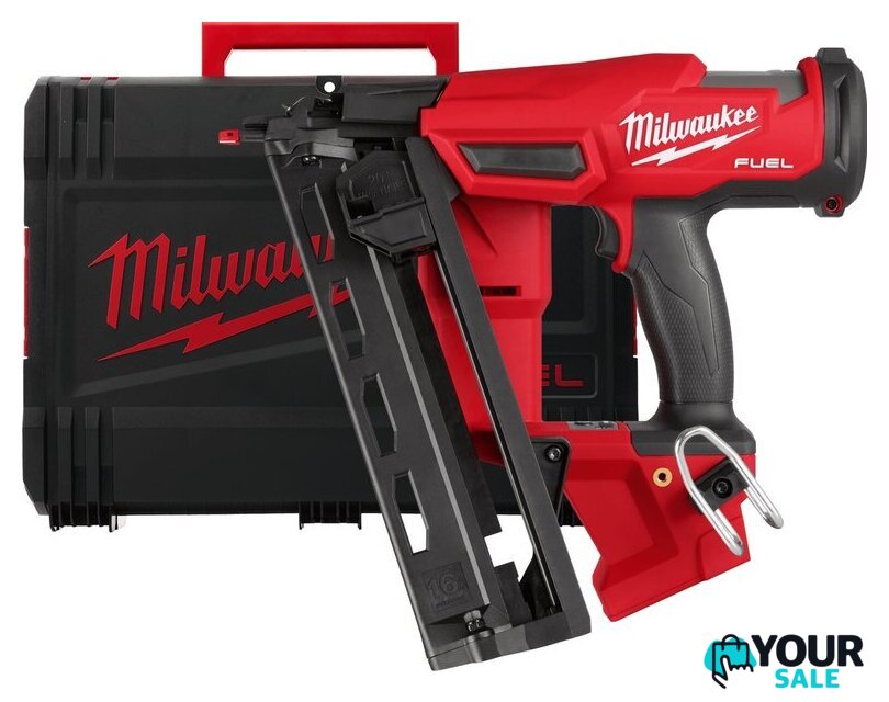 Гвоздезабиватель Milwaukee M18 FN16GA-0X Fuel 4933478094 (без АКБ, кейс) - Изображение №1 — Интернет-магазин Your Sale