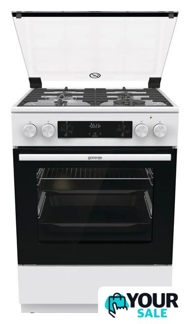 Кухонная плита Gorenje GKS6C70WA - Изображение №1 — Интернет-магазин Your Sale