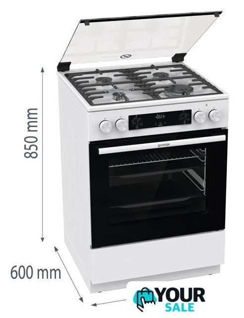 Кухонная плита Gorenje GKS6C70WA - Изображение №8 — Интернет-магазин Your Sale