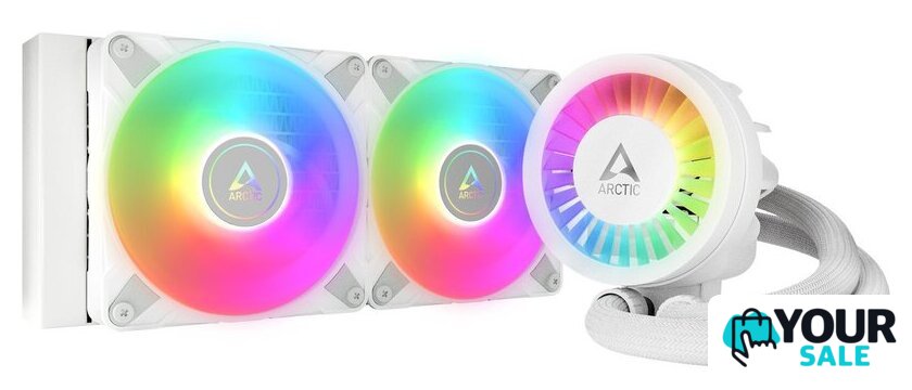 Система жидкостного охлаждения для процессора Arctic Liquid Freezer III 240 A-RGB White ACFRE00150A - Изображение №1 — Интернет-магазин Your Sale