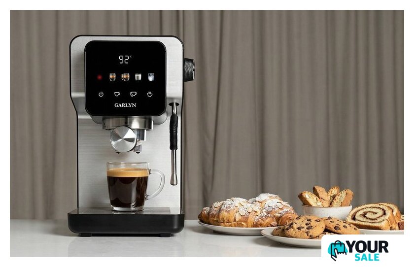 Рожковая кофеварка Garlyn L40 - Изображение №3 — Интернет-магазин Your Sale