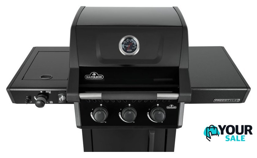 Газовый гриль для дачи Napoleon Freestyle Pro 365 FP365DSIBPK-1-PL - Изображение №4 — Интернет-магазин Your Sale