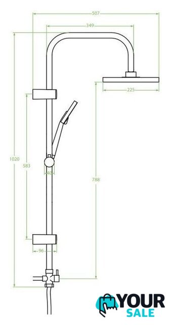 Душевая система  Laveo Leste PLL 20OX - Изображение №3 — Интернет-магазин Your Sale