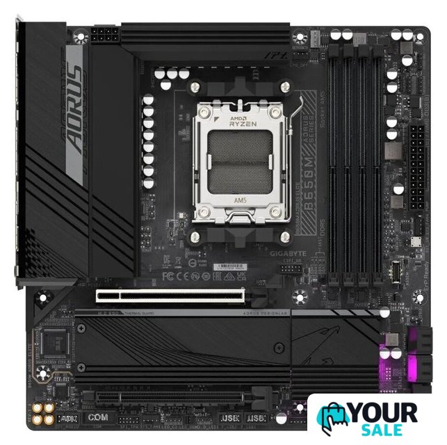 Материнская плата Gigabyte B650M Aorus Elite (rev. 1.3) - Изображение №1 — Интернет-магазин Your Sale