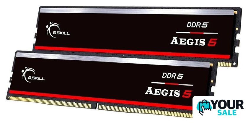 Оперативная память G.Skill Aegis 5 2x16ГБ DDR5 5200 МГц F5-5200J4040A16GX2-IS - Изображение №2 — Интернет-магазин Your Sale