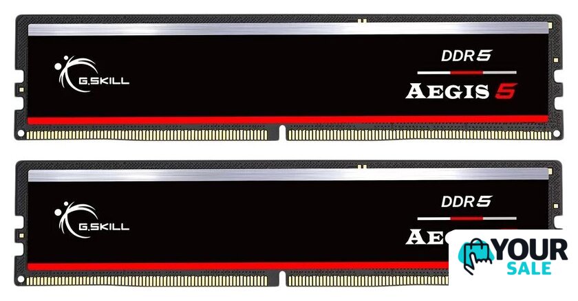 Оперативная память G.Skill Aegis 5 2x16ГБ DDR5 5200 МГц F5-5200J4040A16GX2-IS - Изображение №1 — Интернет-магазин Your Sale