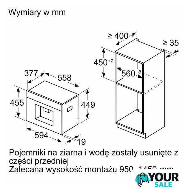 Кофемашина Siemens iQ700 CT718L1B0 - Изображение №4 — Интернет-магазин Your Sale