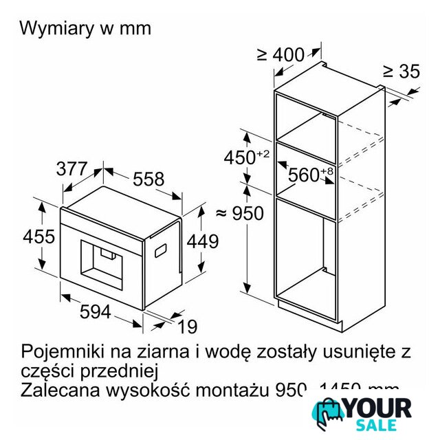 Кофемашина Siemens iQ700 CT718L1B0 - Изображение №3 — Интернет-магазин Your Sale