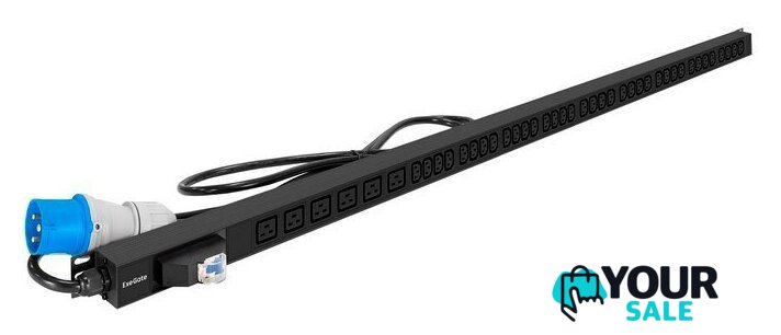 Блок розеток ExeGate ServerPro PDU-V636 Al-36C136C19-IEC309-32A-1P - Изображение №1 — Интернет-магазин Your Sale