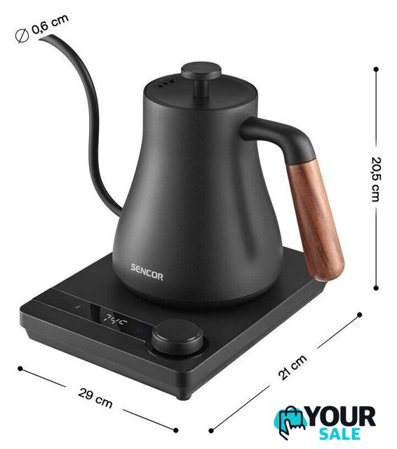 Электрический чайник Sencor SWK 2828BK - Изображение №2 — Интернет-магазин Your Sale