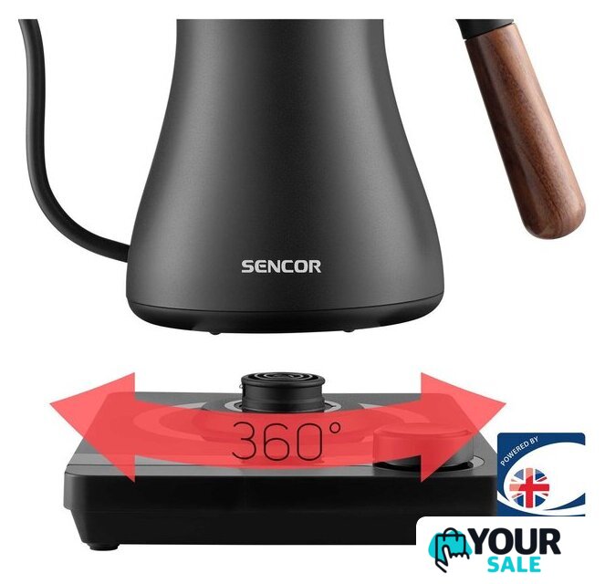 Электрический чайник Sencor SWK 2828BK - Изображение №9 — Интернет-магазин Your Sale