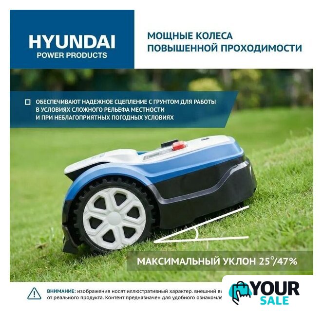 Газонокосилка-робот Hyundai L-Cortex-7 - Изображение №23 — Интернет-магазин Your Sale