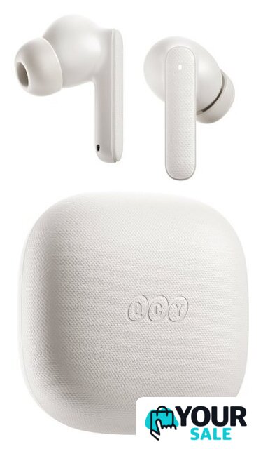 Наушники QCY Buds QT43 (белый) - Изображение №1 — Интернет-магазин Your Sale